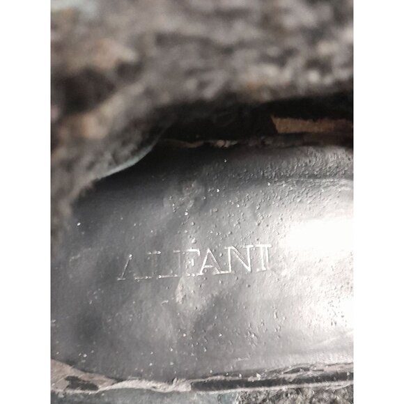 Alfani Vermont Womens Suede Leather Shearling Triple Buckle Size 8 Riding Boots - Picture 10 of 12